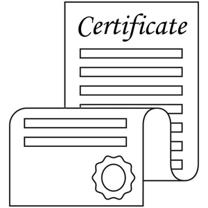 coil cable certificate